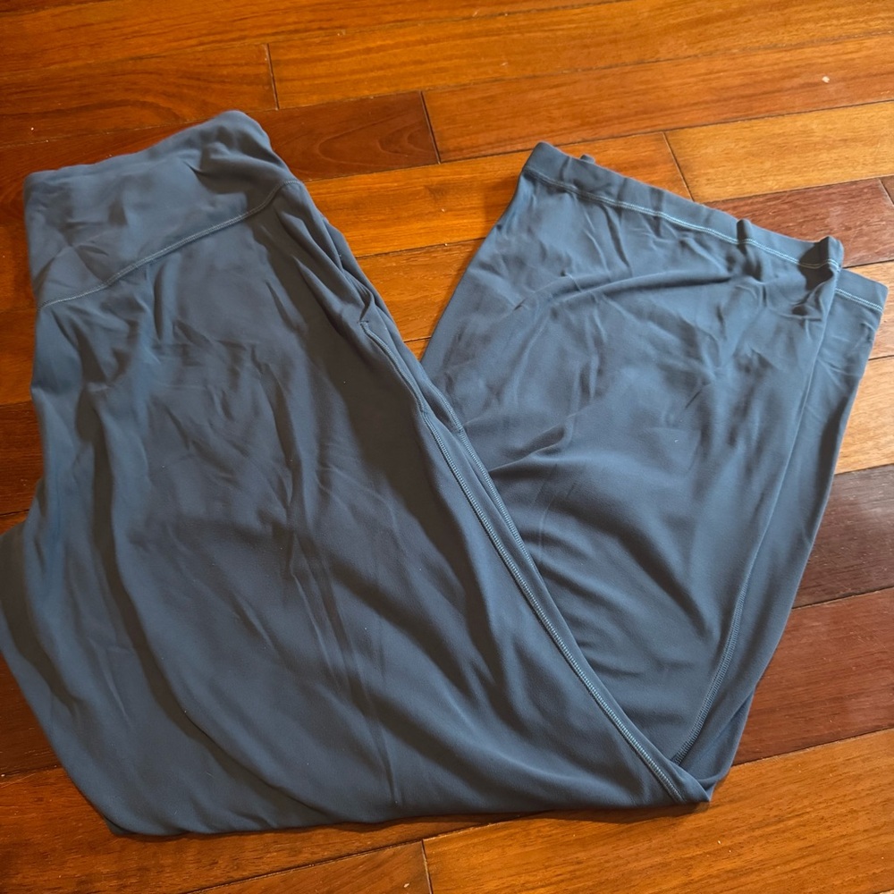 Lululemon wide leg align Blue leggings